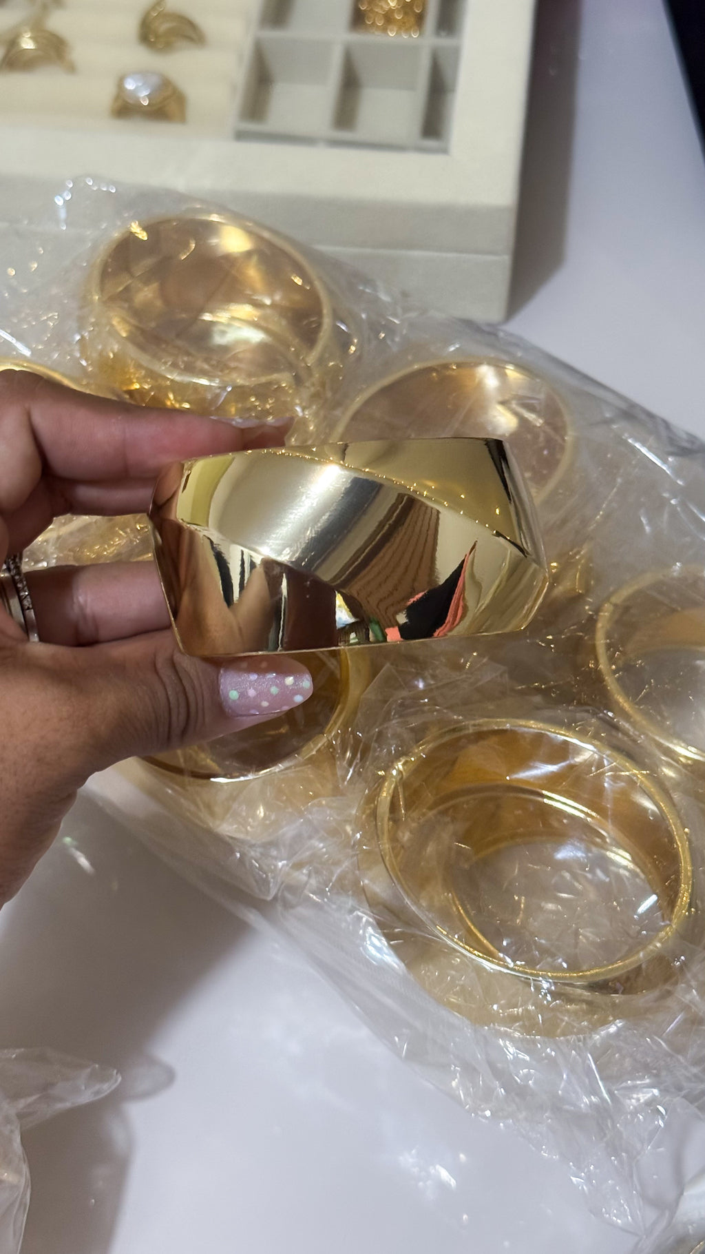 Bracelete Largo Espelhado